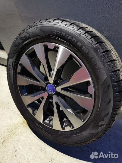 Колеса Оригинал Subaru Outback R18 Black