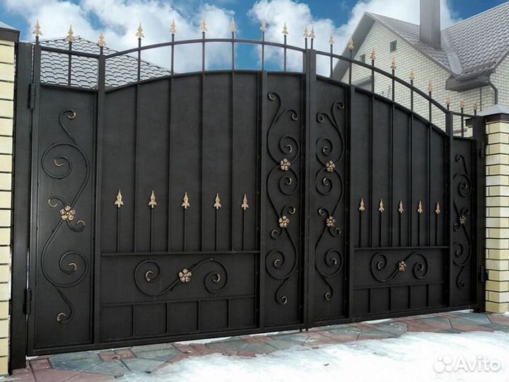 Ворота распашные
