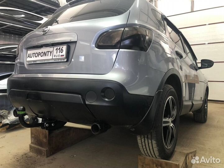 Фаркоп Nissan Qashqai съемный шар