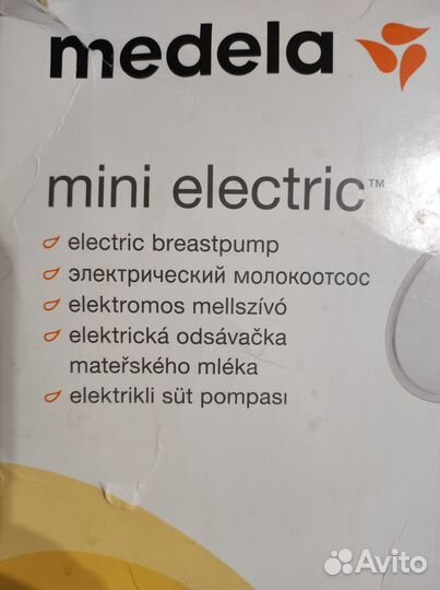 Молокоотсос medela mini electric