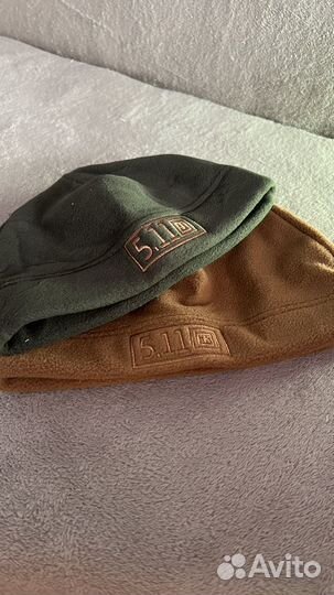 Шапка флисовая тактическая 5.11 (зеленый)