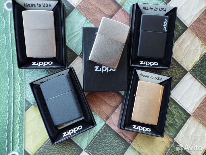 Зажигалка Zippo оригинал новые разные