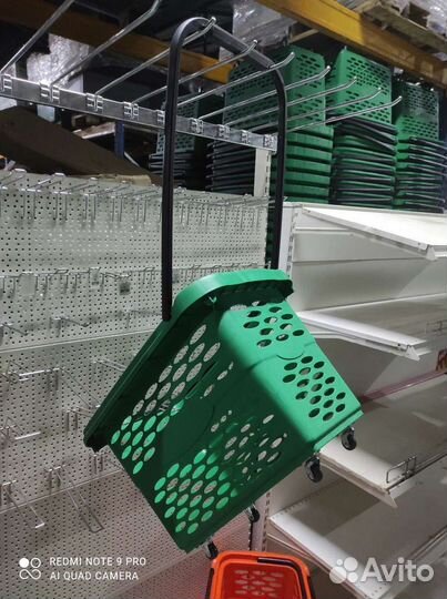 Тележка для покупателей 80л
