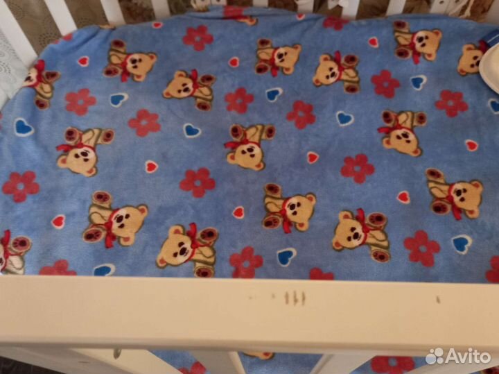 Детская кроватка трансформер с маятником 6в1