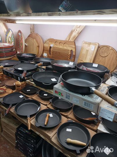 Сковородка чугунная