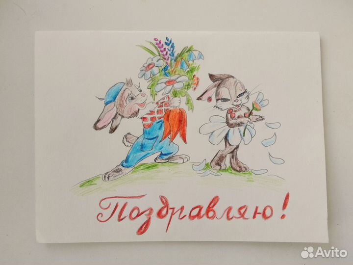 Ручной работы открытки и конверты