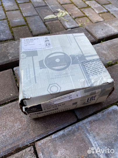 Тормозные колодки mercedes A0074206620