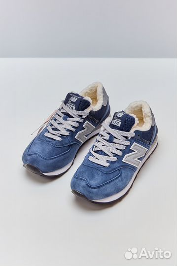 Унисекс кроссовки New Balance 574 Dark BlueGrey