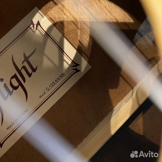 Классическая гитара 4/4 Flight C-125 NA