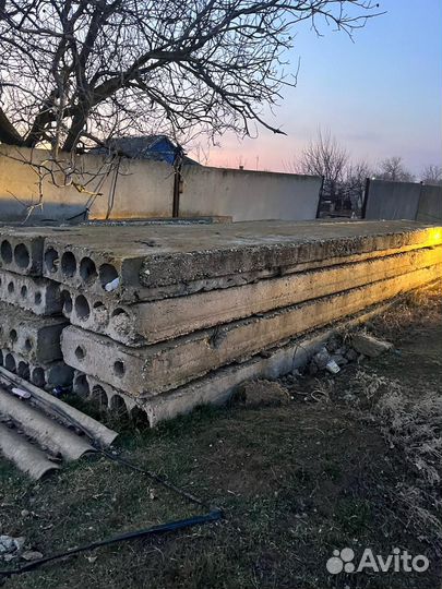 Плиты перекрытия пустотные