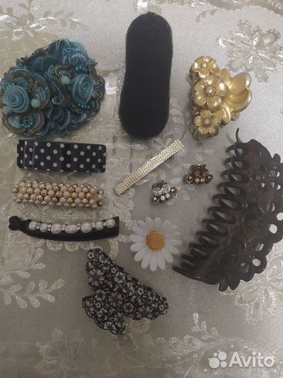 Заколки для волос разные, 3 фото