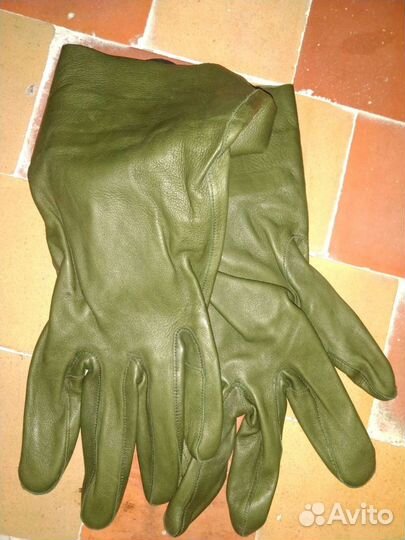 Перчатки кожаные армейские Англия