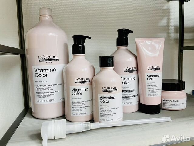Loreal vitamino Color шампунь маска уход