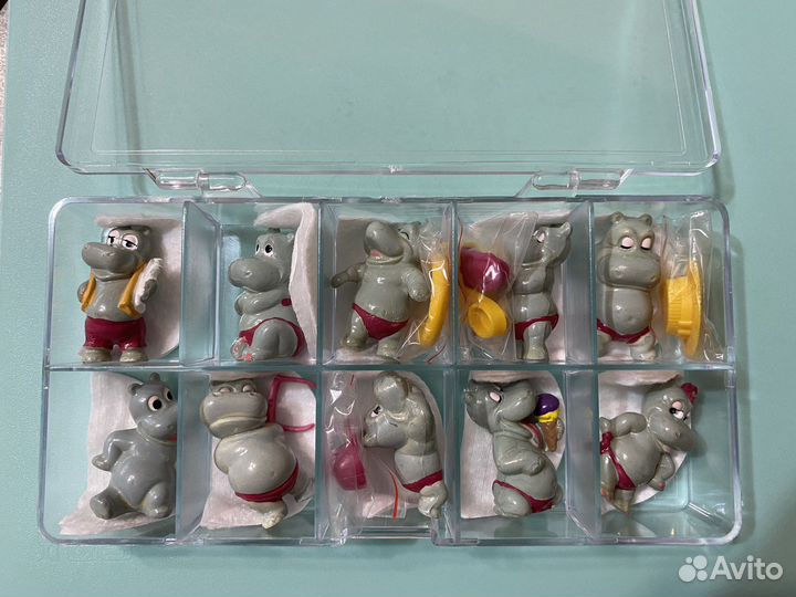 Киндер бегемоты гавайские 1988 бегемоты на гавайях