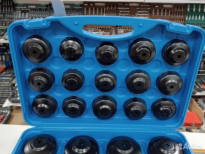 Набор съемников масляного фильтра 29 пр