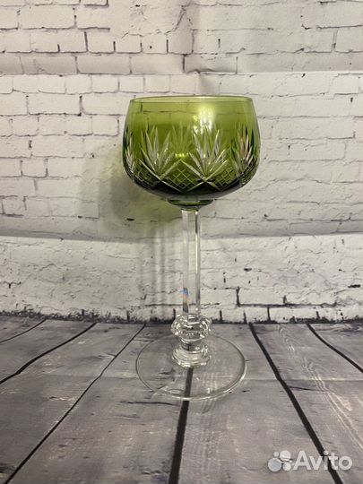 Винтажные хрустальные фужеры, Германия