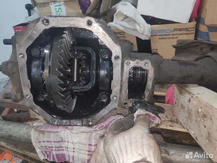 Передний редуктор hilux surf 130, 43/10