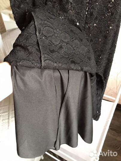 Платье вечернее винтажное 48р с пайетками