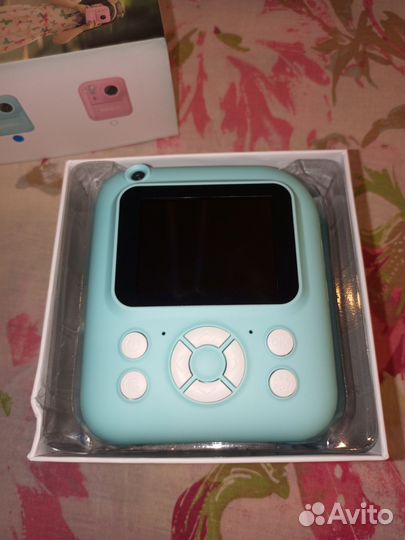 Фотоаппарат детский мгновенной печати мини принтер