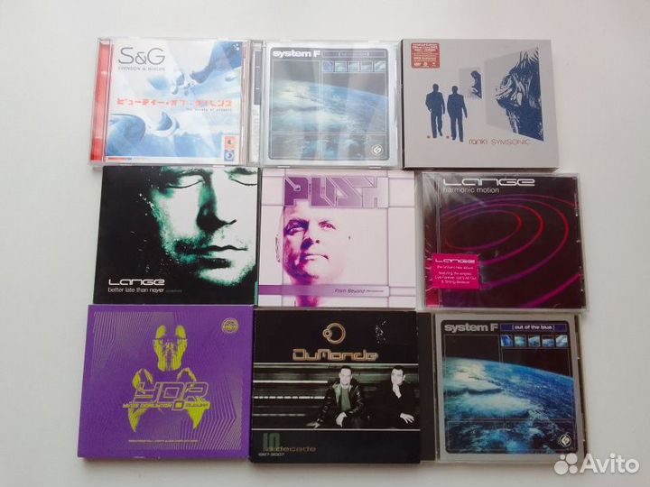 CD диски Trance ATB DJ In The Mix фирменные