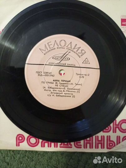 Виниловые пластинки