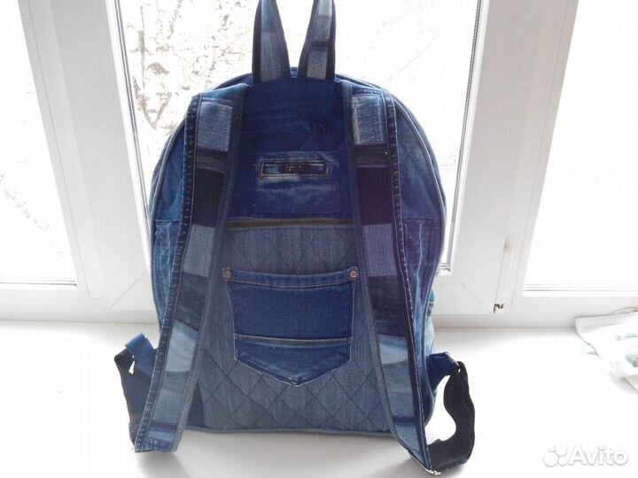 Рюкзак джинсовый