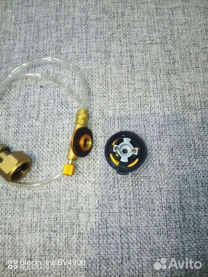 Адаптер переходник для заправки газового баллона