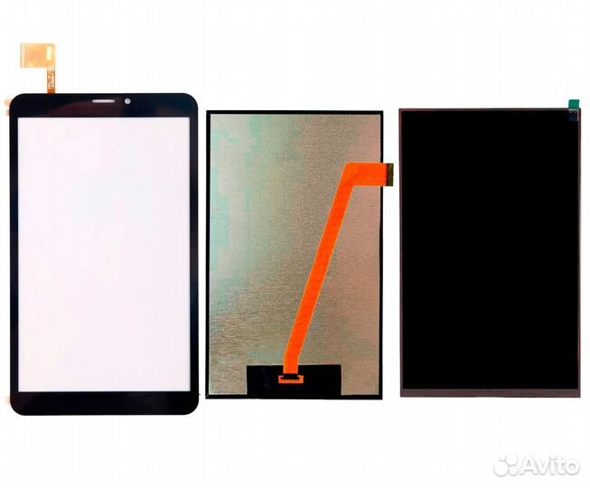 Комплект дисплей и тачскрин для Oysters T74MR 4G