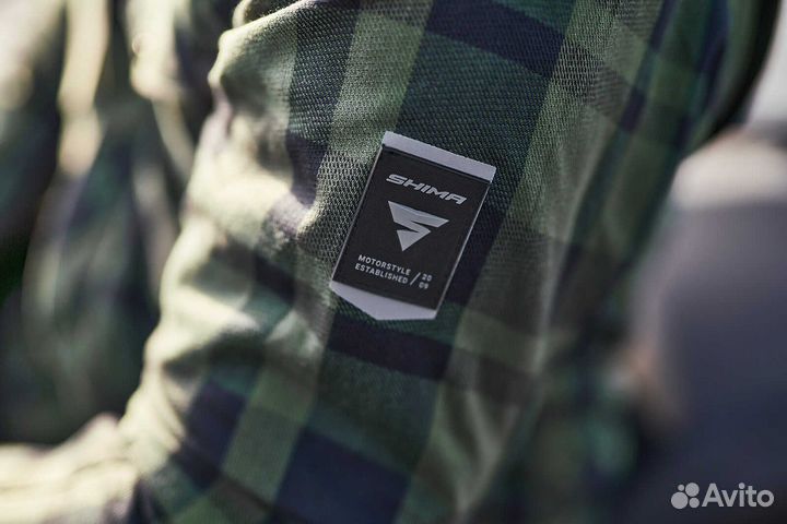 Моторубашка shima renegade 2.0 MEN green