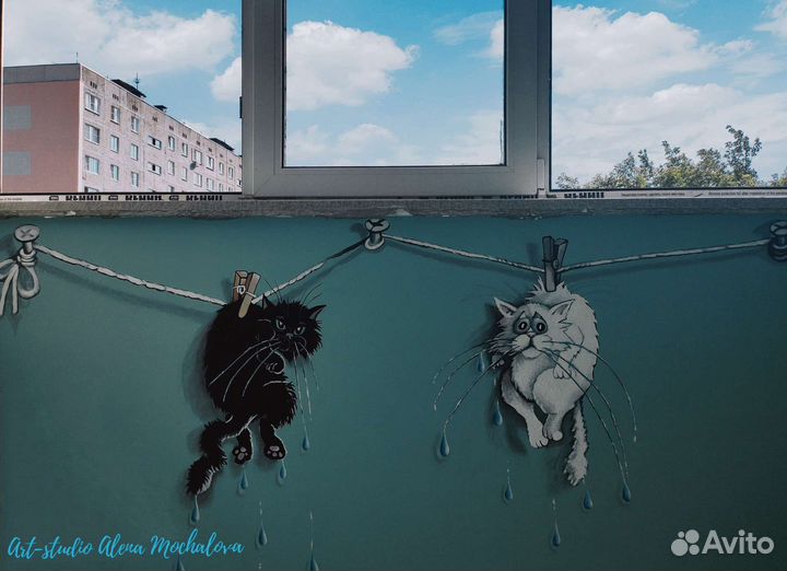 Роспись стен - Профессиональный Художник