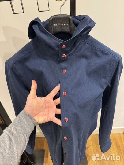 Рубаха с капюшоном Kiton (M)
