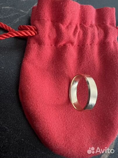 Золотое кольцо женское 17.5