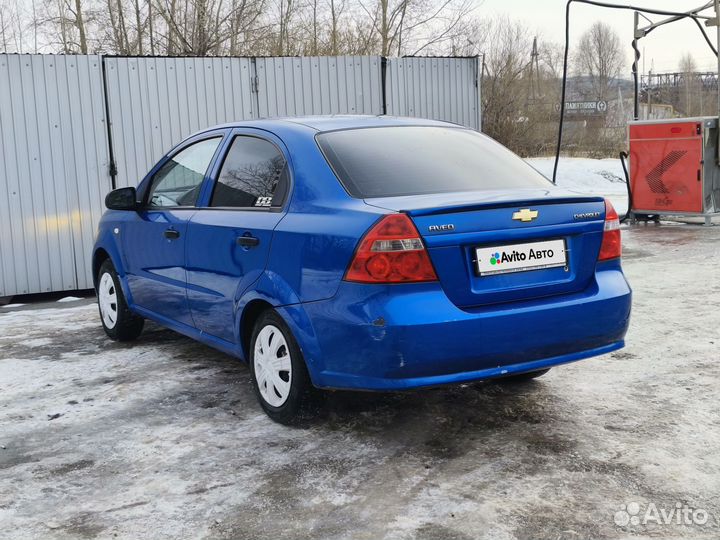 Chevrolet Aveo 1.2 МТ, 2007, 320 000 км