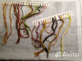 Схемы- вышивка крестиком с нитками