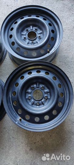 Штампованные диски R16, 5x114.3, ET40, цо66, 1