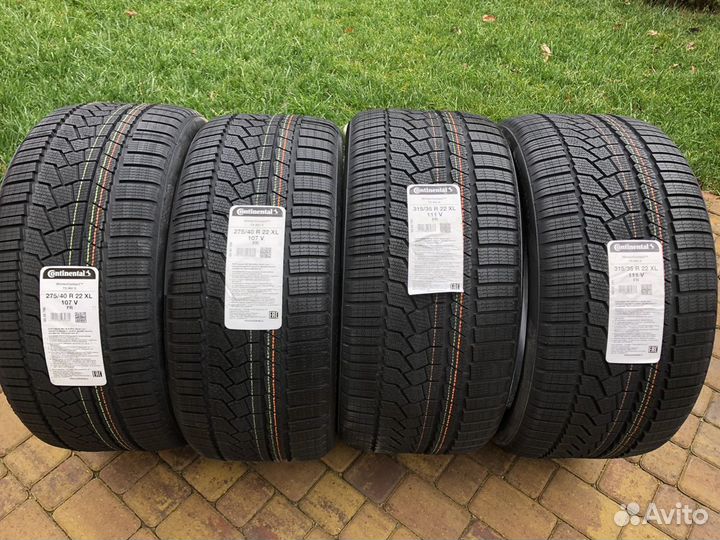 Continental ContiWinterContact TS 860S 275/40 R22 и 315/35 R22 107V