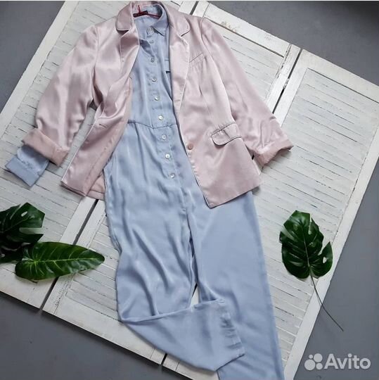 Комбинезон женский атласный