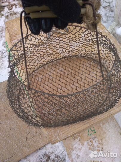 Сетка-садок для рыбы
