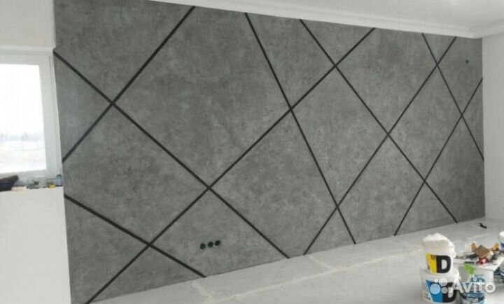 Поклейка обоев