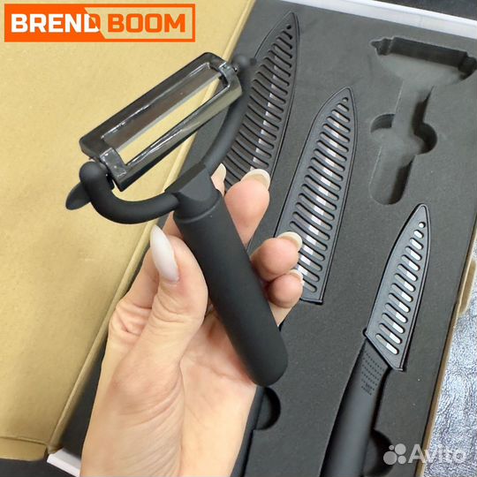 Набор кухонных керамических ножей Xiaomi HuoHuo