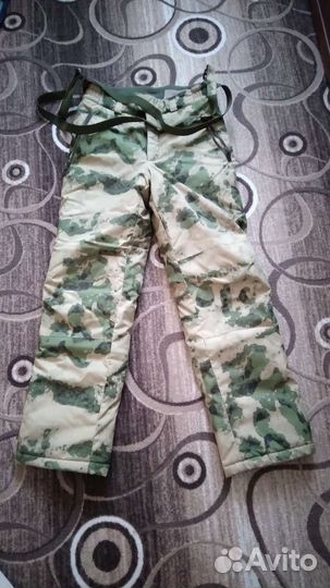 Штаны тёплые мох уставные