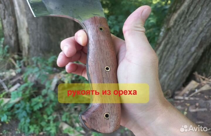 Нож ручной работы сербский тяпка