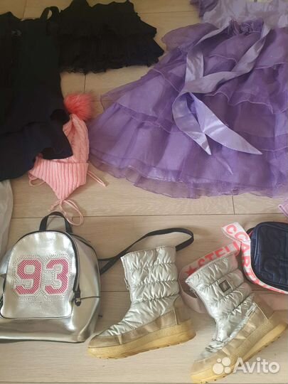 Детские вещи пакетом для девочек 116 122