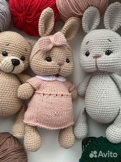 Зайчик ручной работы