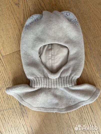 Шапка-шлем для девочки