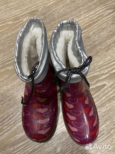 Сапоги на девочку