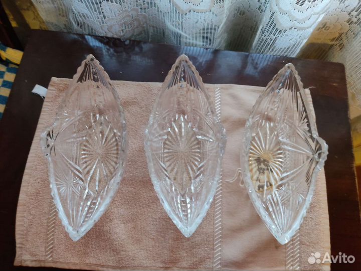 Хрустальные салатницы