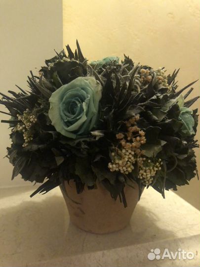 Цветы сухие букет VeGa Flowers