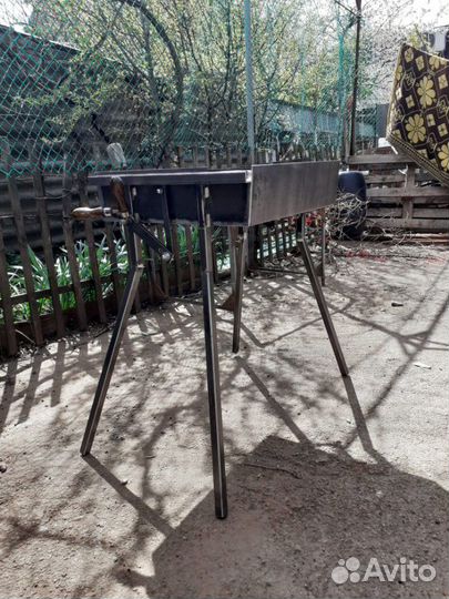 Мангал 55*42 см, сталь 3 мм