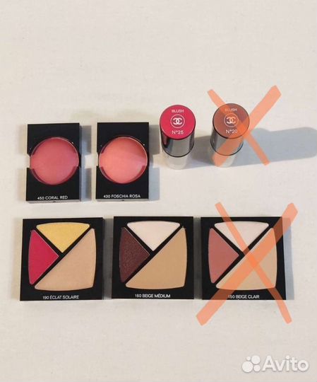 Chanel в ассортименте тестеры, цены в описании